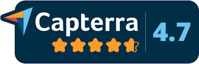 Capterra Rating 4.7/5