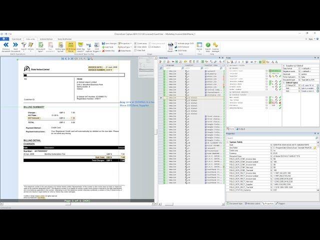 ChronoScan Desktop Interface