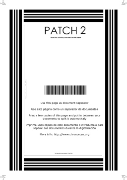 Patchcode actions