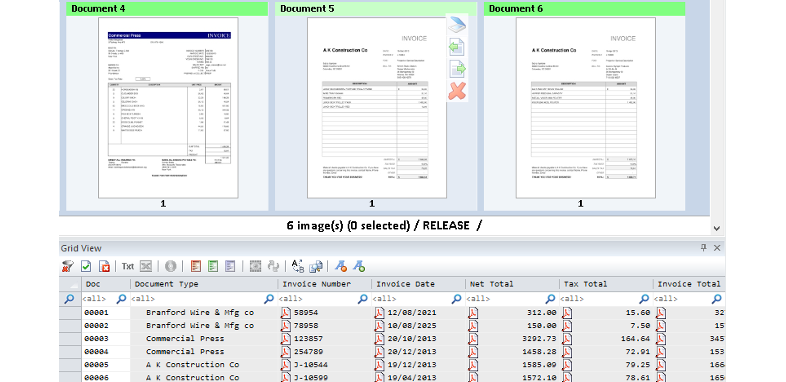 IDR, Automatically detect document type.