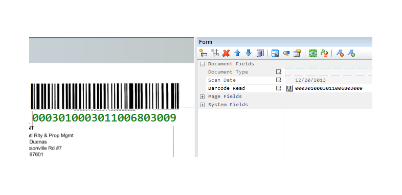 Bar Code Capabilities.
