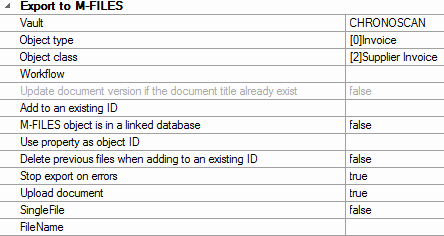 3. M-Files Document Settings