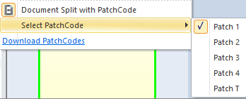 1. PatchCode Split Options