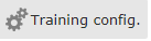 2. Training configuration