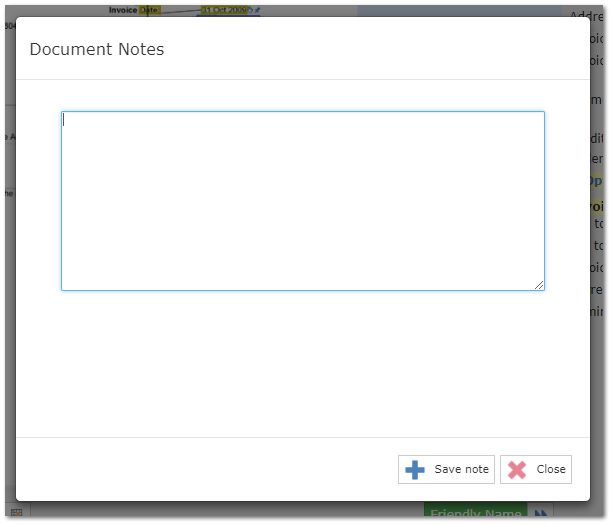 7.5.4. Document Notes Window